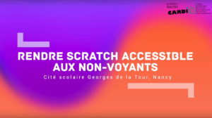 Mathématiques : Scratch pour non-voyants