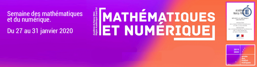 Mathématiques et numérique