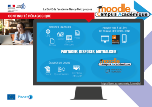 moodle campus académique Nancy Metz